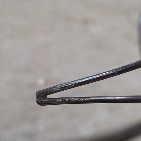 Vintage Sterling Silver Art Deco Cuff Bracelet - Picture 4 of 5